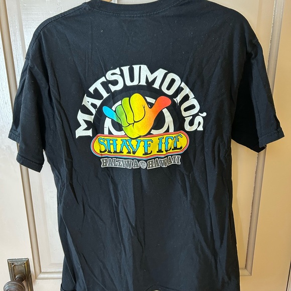 Matsumoto's Shave Ice Black T-Shirt - Picture 1 of 3